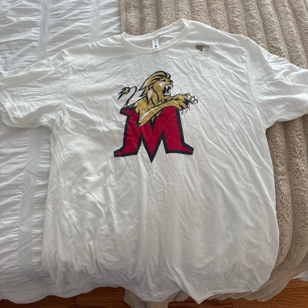 White Graphic Men's Shirt